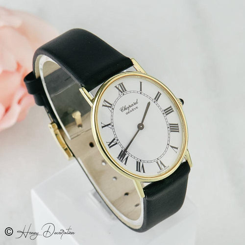 Montre Chopard Genève - Montre femme en or jaune 18K 58 Facettes 2311