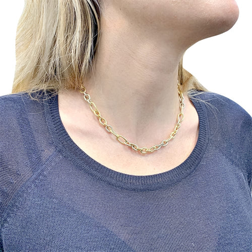 Collier Pomellato - Collier vintage en trois ors 750/000 58 Facettes 33959