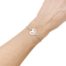 Bracelet O.J. Perrin Légendes - Bracelet motif cœur en or blanc 58 Facettes 34224