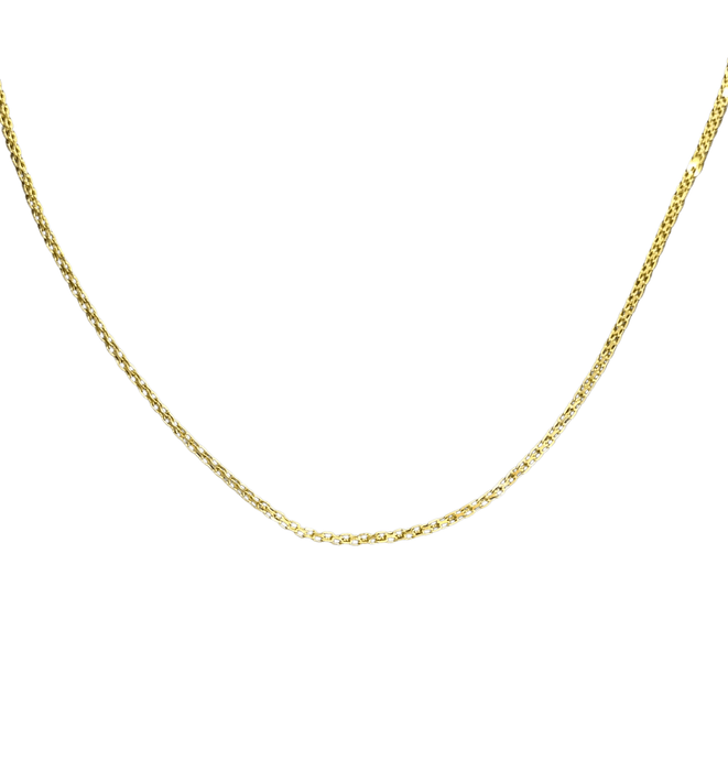 Collier Collier double forçat or jaune 58 Facettes LP182