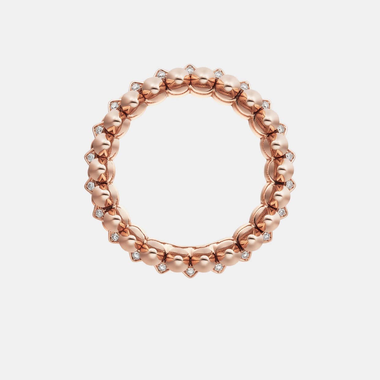 Bague Clash de Cartier Or rose Diamant