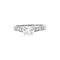 Bague 49 Cartier Solitaire 1895 - Bague en platine et diamants 58 Facettes 35140