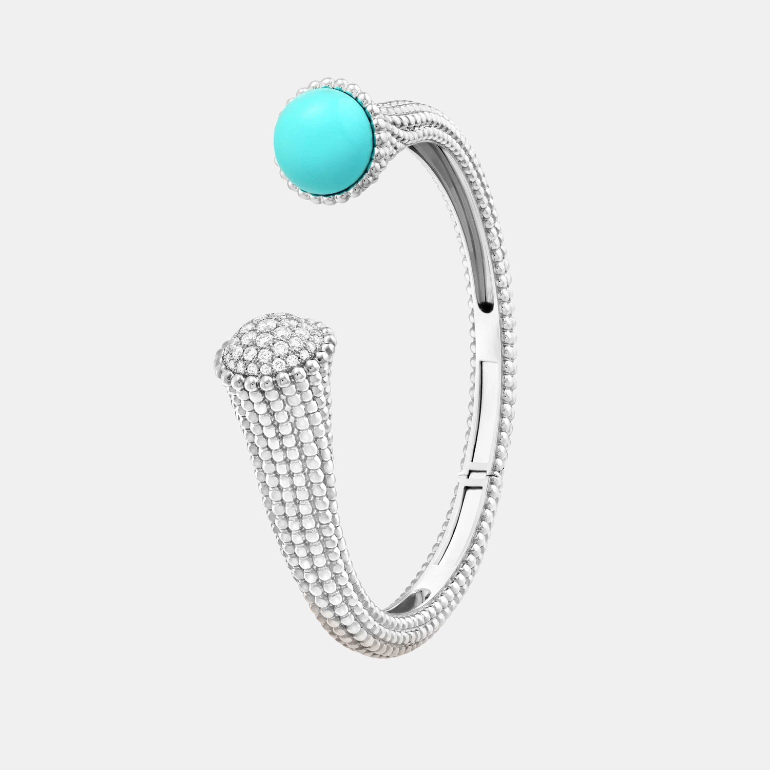 Bracelet Perlée Or blanc  