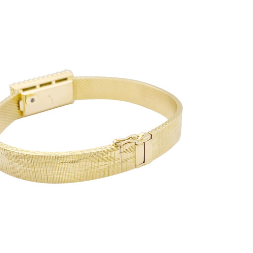 Montre UTI - Montre vintage en or jaune 750/000 et diamants 58 Facettes 34991