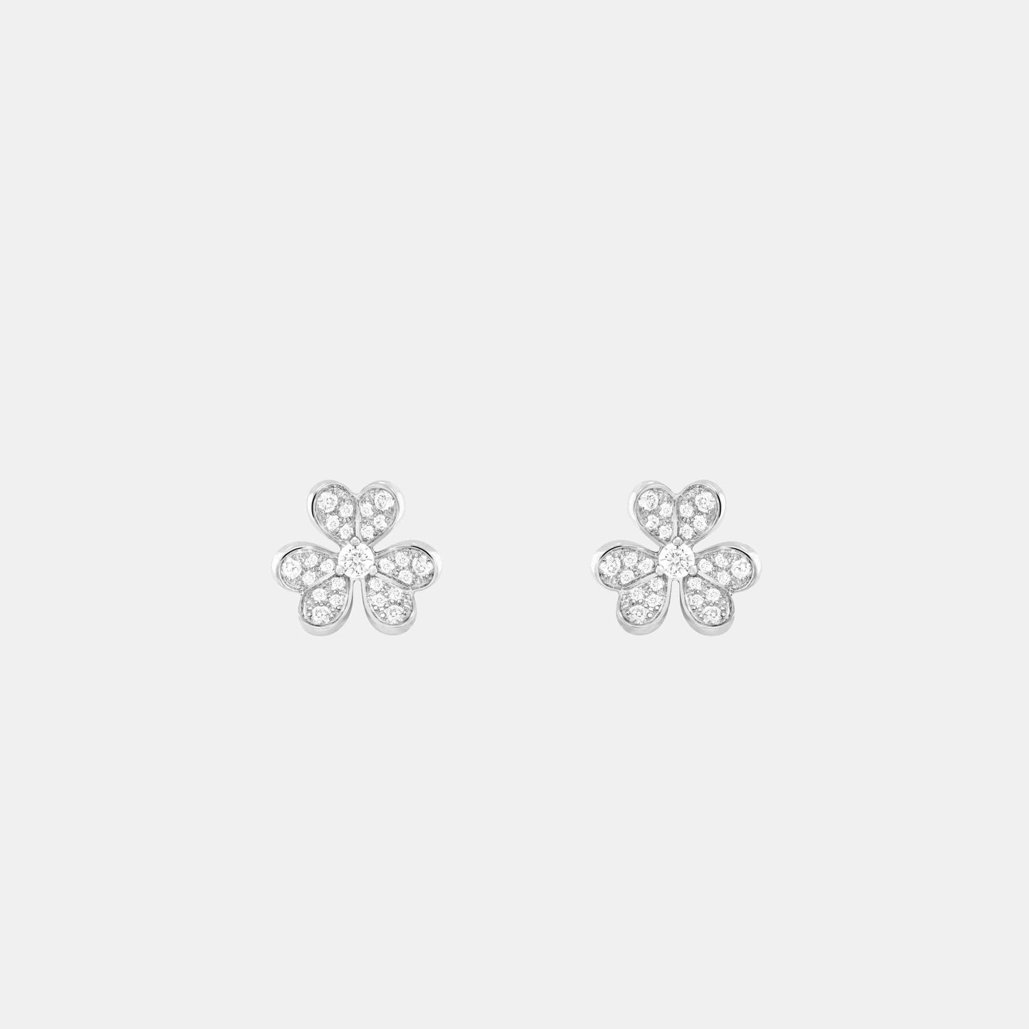 Boucles d'oreilles Frivole Or blanc Diamant 0.42ct