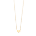 Necklace Heart necklace 18 carat yellow gold 58 Facettes