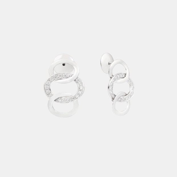 Boucles d'oreilles Brera Or blanc Diamant 0.6ct