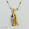 Collier Lapponia Island King - Collier en or jaune et blanc 14 carats 58 Facettes 1507
