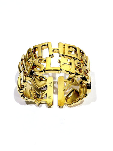 Bracelet Yves Saint Laurent - Bracelet manchette Catherine 1990 58 Facettes 1759182