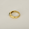 Bague 51.5 Bague jonc en or jaune et émeraude : 0,40 carat 58 Facettes DV32960-1