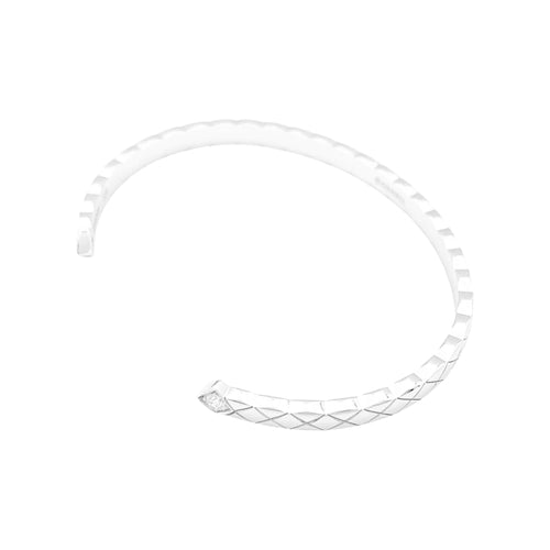 Bracelet Chanel Coco Crush - Bracelet jonc en or blanc et diamants 58 Facettes 35011