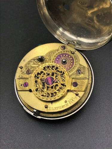 Montre David-Henri Elffroth - Montre de poche « oignon » 58 Facettes