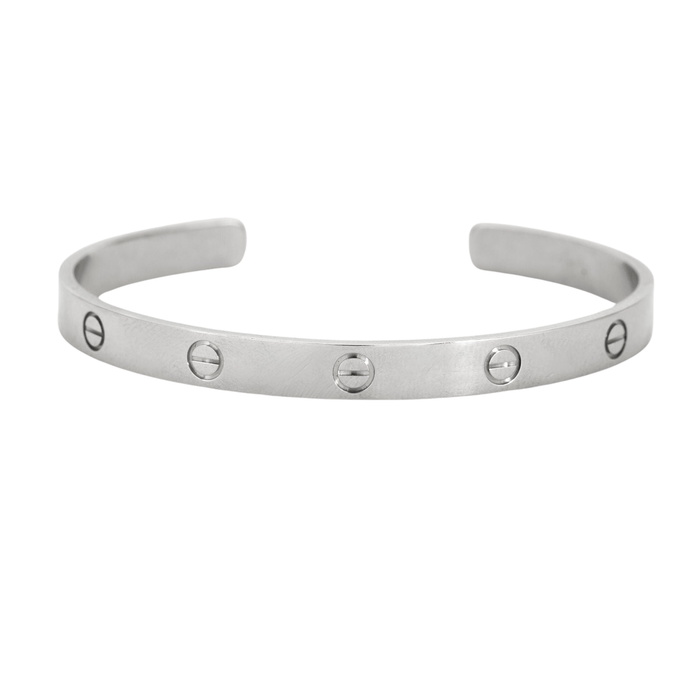 Bracelet CARTIER - Love or blanc 58 Facettes