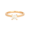Bague 49.5 Bague solitaire en or jaune et diamant 58 Facettes DV3029-1