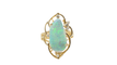 Bague 52 Bague ajourée en or jaune et opale d'Australie 58 Facettes 32759