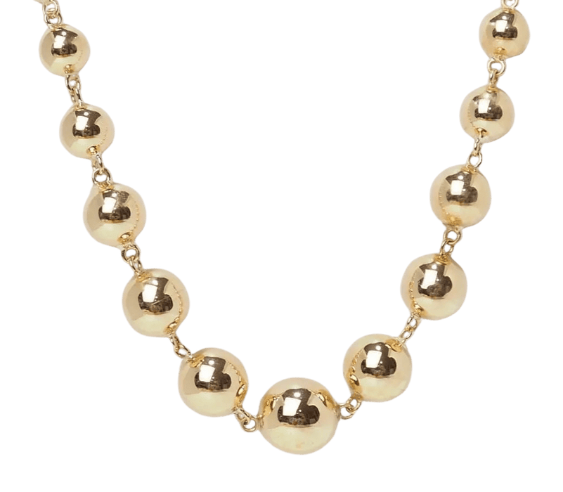 Collier Collier Marseillais Boules Or Jaune 58 Facettes F