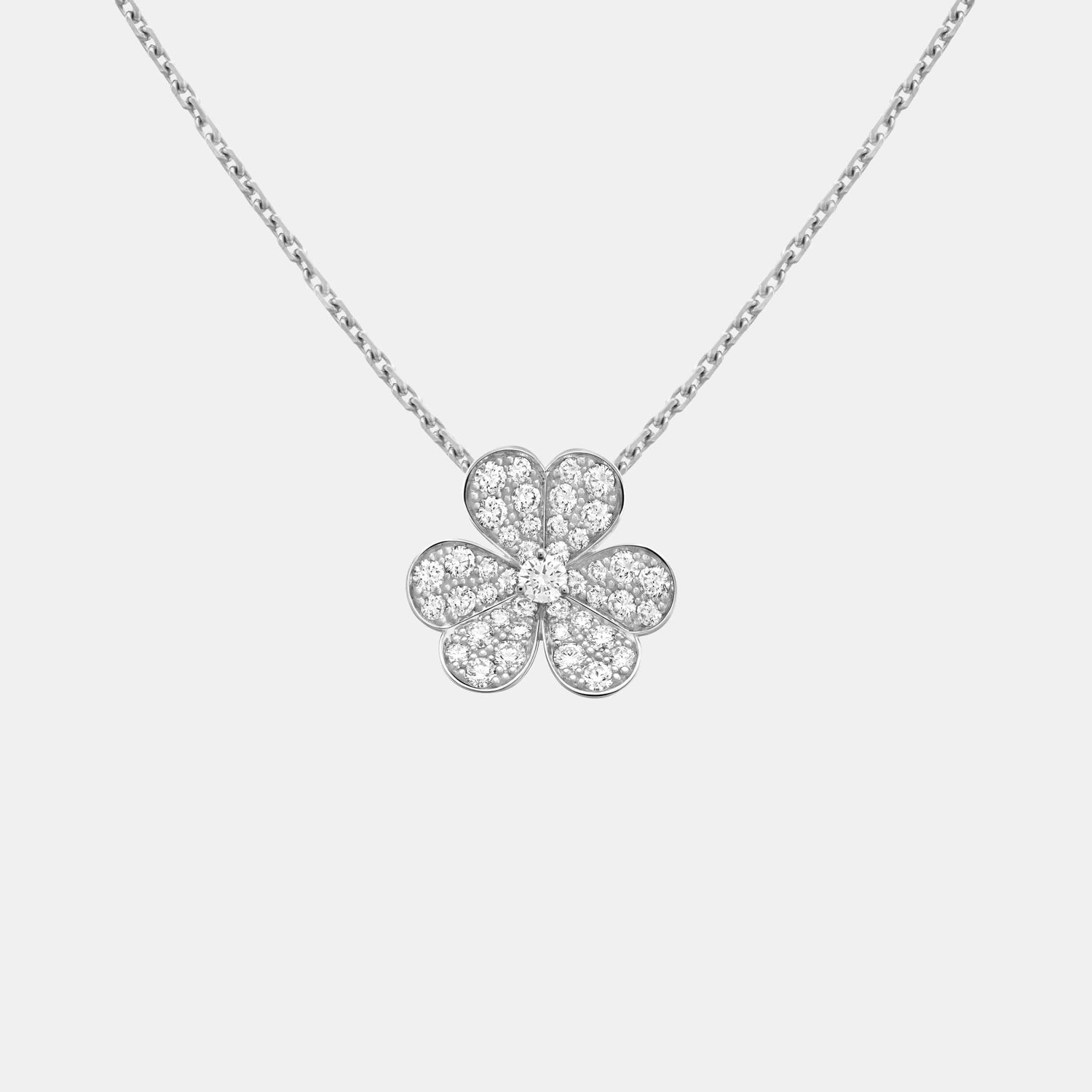 Pendentif Frivole Or blanc Diamant 0.81ct