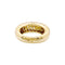 Bague 53 Chaumet Grains de Caviar - Bague jonc en or jaune et diamants 58 Facettes 34895