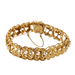 Bracelet Articulated bracelet in 18 carat gold 58 Facettes E360631