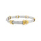 Bracelet Fred Force 10 - Bracelet en or jaune 750 et acier 58 Facettes 34854