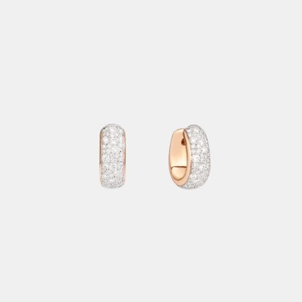 Boucles d'oreilles Iconica Or rose Diamant 3.1ct