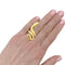 Bague 51 Bague Serpent texturée en or jaune 750 58 Facettes 35270