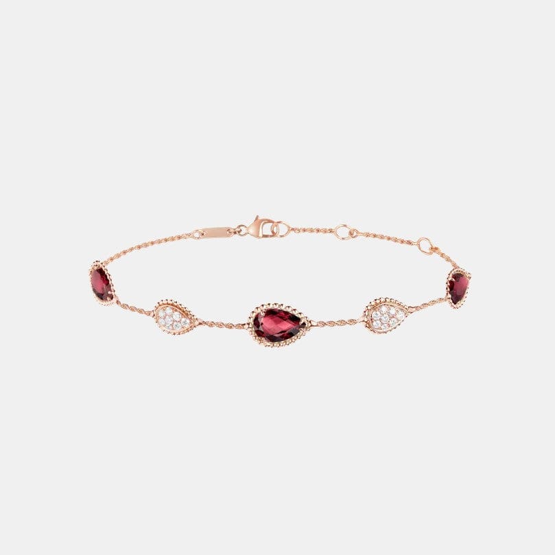 Bracelet Serpent Bohème Or rose Mixte, 5 motifs.