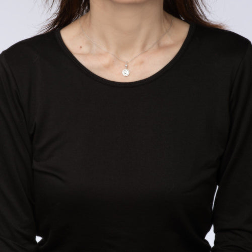 Collier Tiffany & Co - Collier fleur en argent 925 avec perle de culture 58 Facettes G13445