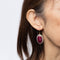 Boucles d'oreilles Boucles d’oreilles pendantes - Rubis et diamants en or jaune 18 carats 58 Facettes G13656