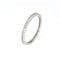 Bague 58 Art déco - Bague alliance en platine 900 et diamants 58 Facettes G13668