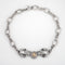 Collier Barry Kieselstein Cord - Collier ras-du-cou grenouilles en or jaune 14k et argent 58 Facettes G13684