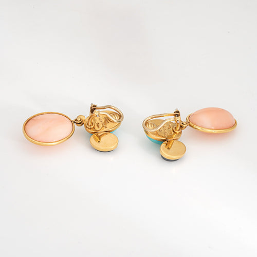 Boucles d'oreilles Tiffany & Co Paloma Picasso - Boucles d’oreilles en or jaune 18 ct et pierres 58 Facettes G13710