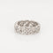Bague 51 Art déco - Bague alliance en platine 900 et diamants 58 Facettes G13716