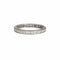 Bague 53.5 Bague alliance édouardienne ancienne en platine 900 et diamants 58 Facettes G13921