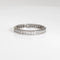 Bague 53.5 Bague alliance édouardienne ancienne en platine 900 et diamants 58 Facettes G13921