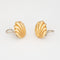 Boucles d'oreilles Tiffany & Co - Boucles d'oreilles coquillage vintage en or jaune 18 carats 58 Facettes G14103