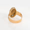 Bague 55 Bague Belle Époque française en or jaune 18 carats, diamants, rubis et émeraudes 58 Facettes G14137