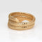 Bracelet Bracelet serpent victorien en or jaune 18k aux pierres vertes 58 Facettes G14172