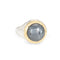 Bague Tiffany & Co - Bague bandeau en argent, or jaune 18k et hématite 58 Facettes G14213