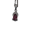 Pendentif Pendentif or blanc rubis diamant 58 Facettes