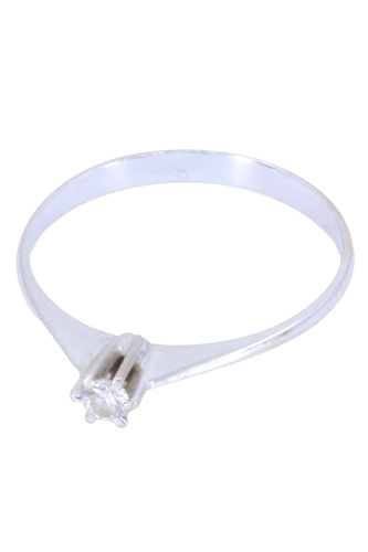 Bague 56 Solitaire diamant 58 Facettes 085681