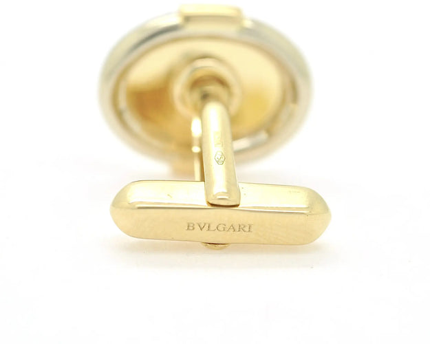 Boutons de manchette Bulgari - Boutons de manchette en or jaune 18 kt 58 Facettes 13055