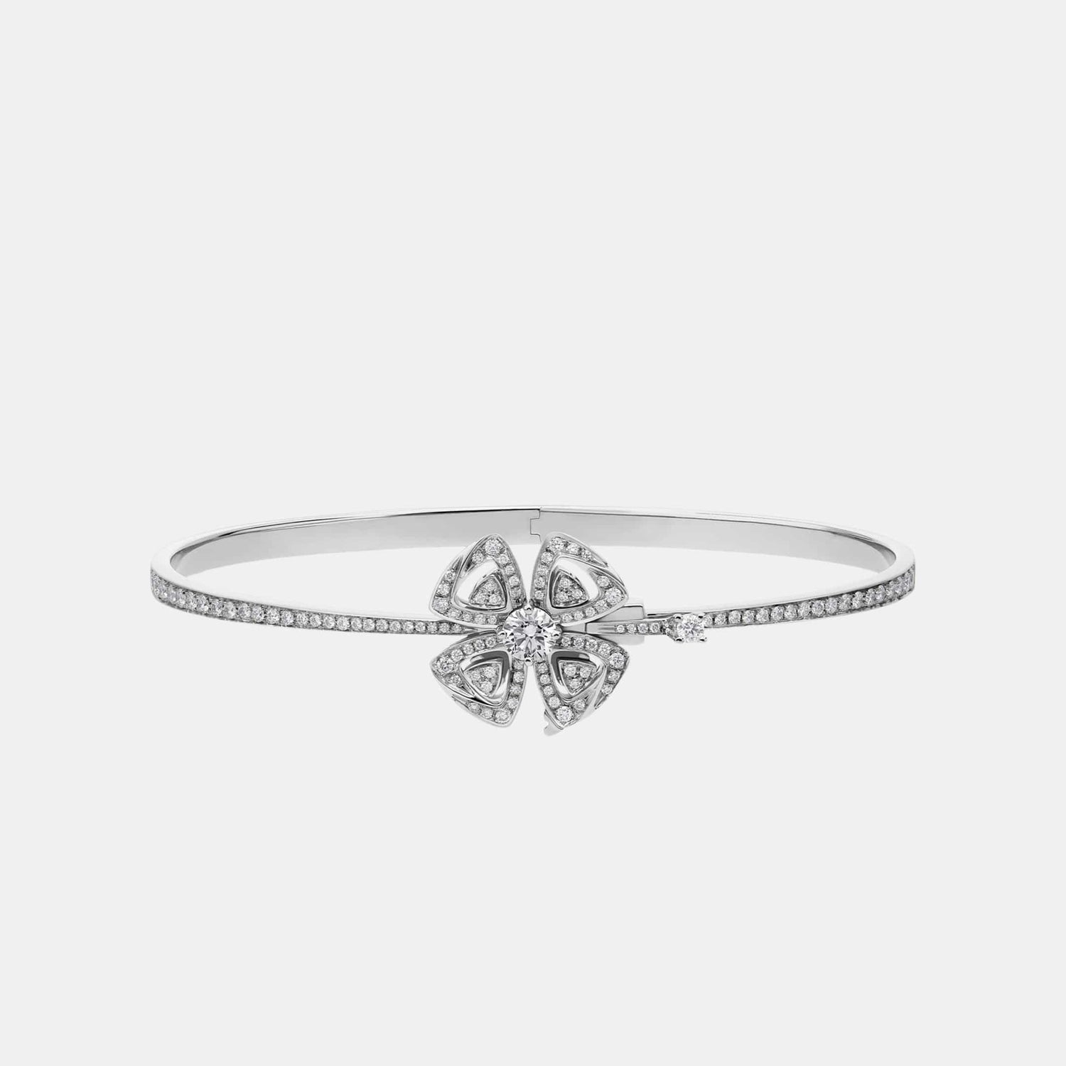 Bracelet Fiorever Or blanc Diamant 0.86ct