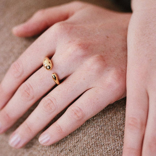 Bague 55 Georg Jensen Mercy - Bague en or 18K taille 55 58 Facettes