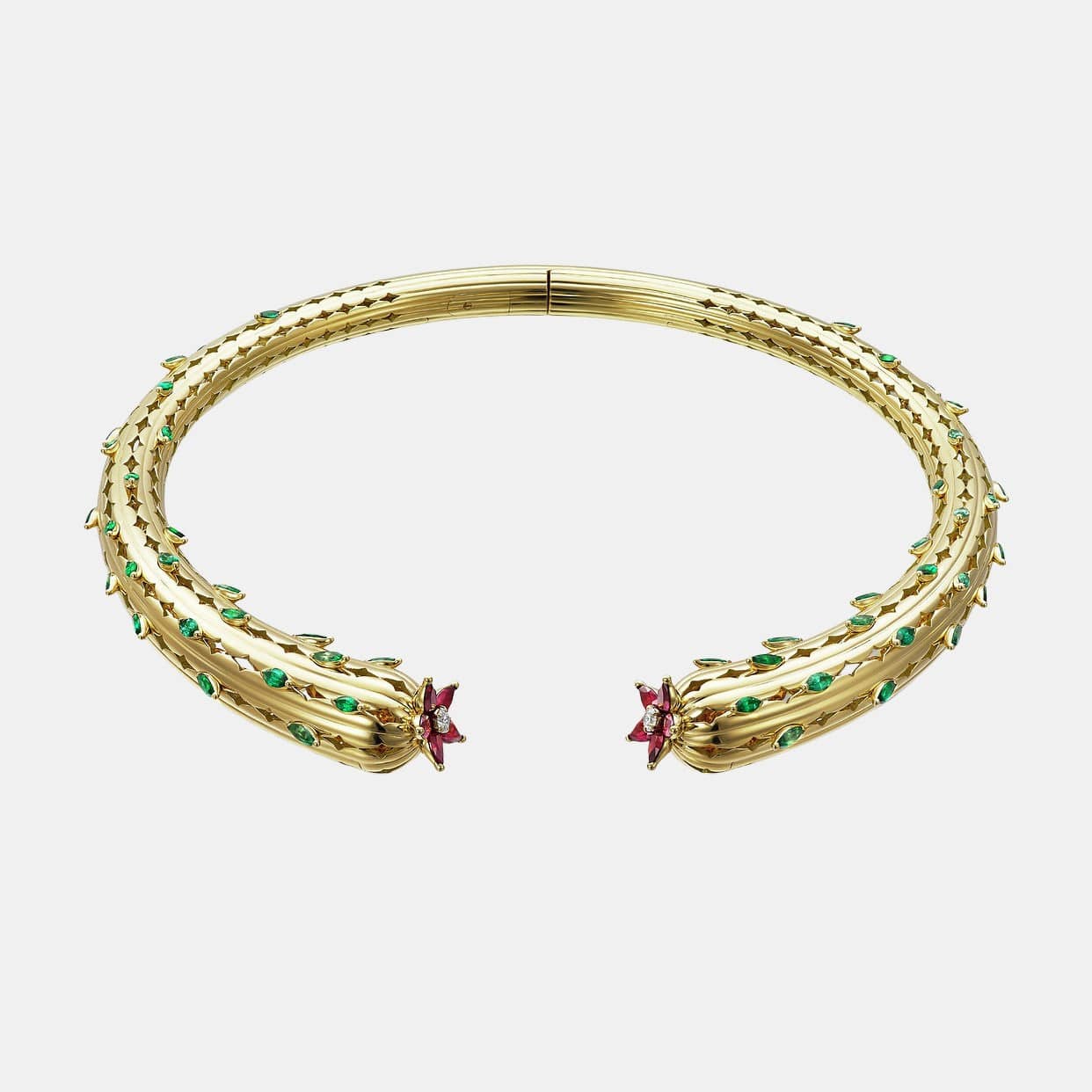 Collier Cactus de Cartier Or jaune Diamant