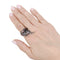 Bague 51 Boucheron Animaux de Collection - Bague Cypris, le Cygne en or blanc, saphirs, diamants 58 Facettes 34866
