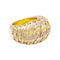 Bague 52 Dior Poulette - Bague bombée en or jaune sertie de diamants 58 Facettes 32983