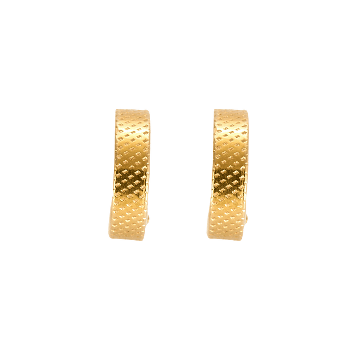 Boucles d'oreilles Paire de boucles d'oreilles créole or jaune 58 Facettes LP855/5