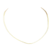 Semi-rigid choker necklace in 18-carat gold 58 Facettes E360681C
