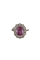Bague 54 Bague saphir rose et diamant 58 Facettes